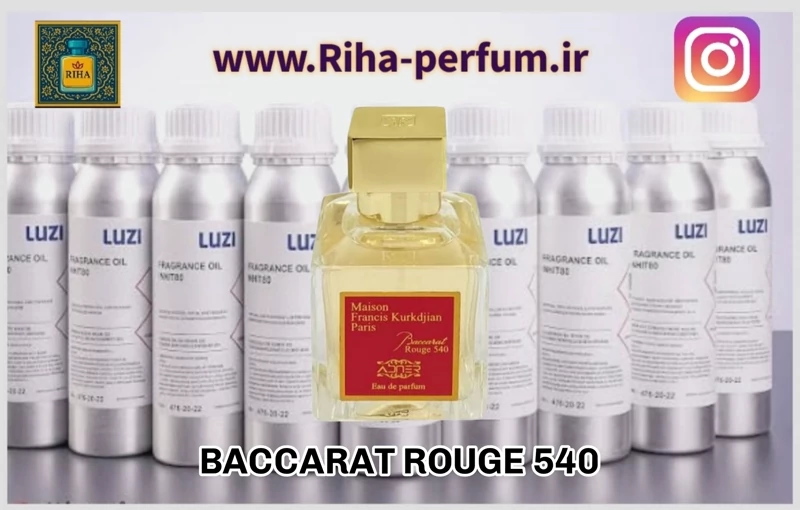 عطر یونیسکس باکارات رژ 540 سفید (لوزی ، ژیوادان ، اکسپرشنز ، lvl)