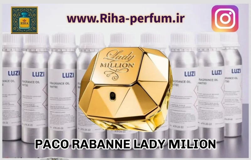 عطر زنانه پاکو رابان لیدی میلیون (لوزی ، ژیوادان ، اکسپرشنز ، lvl)
