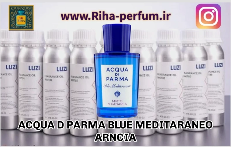 عطر یونیسکس بلو مدیترانو آرنشیا دی کاپری آکوا دی پارما (لوزی ، ژیوادان ، اکسپرشنز ، lvl)